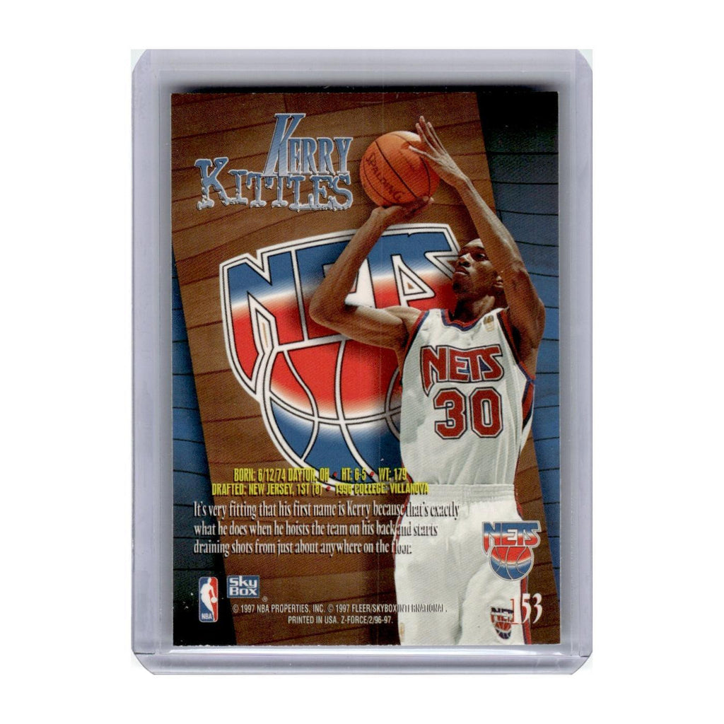1996 Skybox Z Force Kerry Kittles RC Nets #153