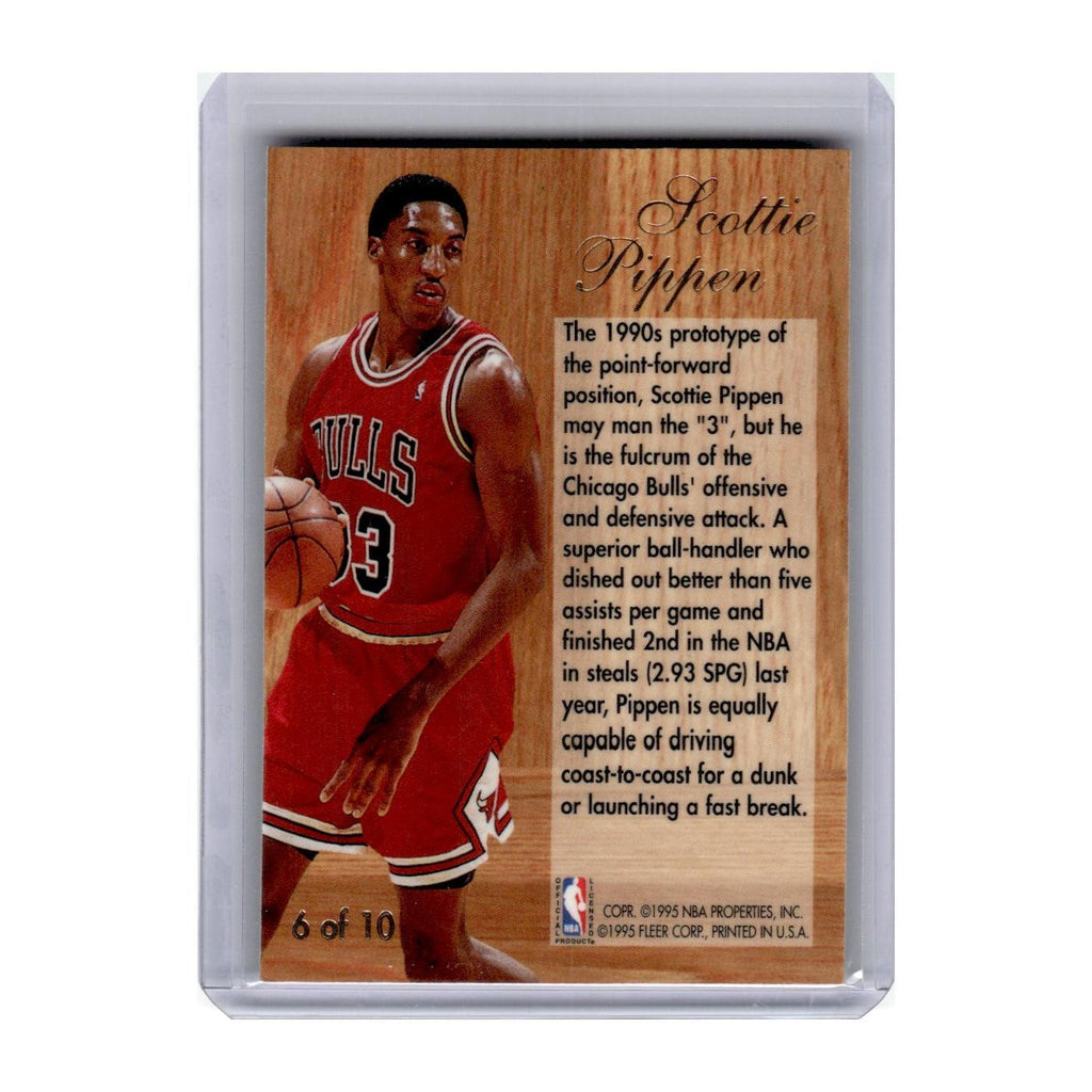 1994 Flair Play Maker Scottie Pippen Bulls #6