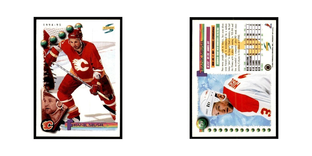 Frank Musil 1994 Score #139 Hockey Cards Hockey Card NM