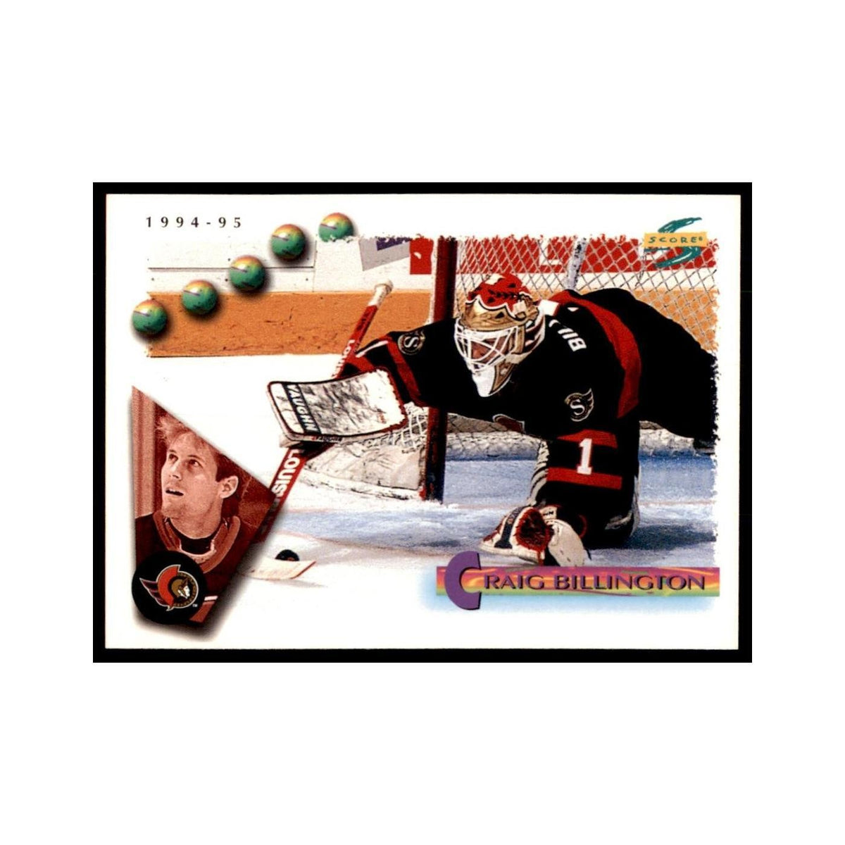 Craig Billington 1994 Score #167 Hockey Cards Hockey Card NM