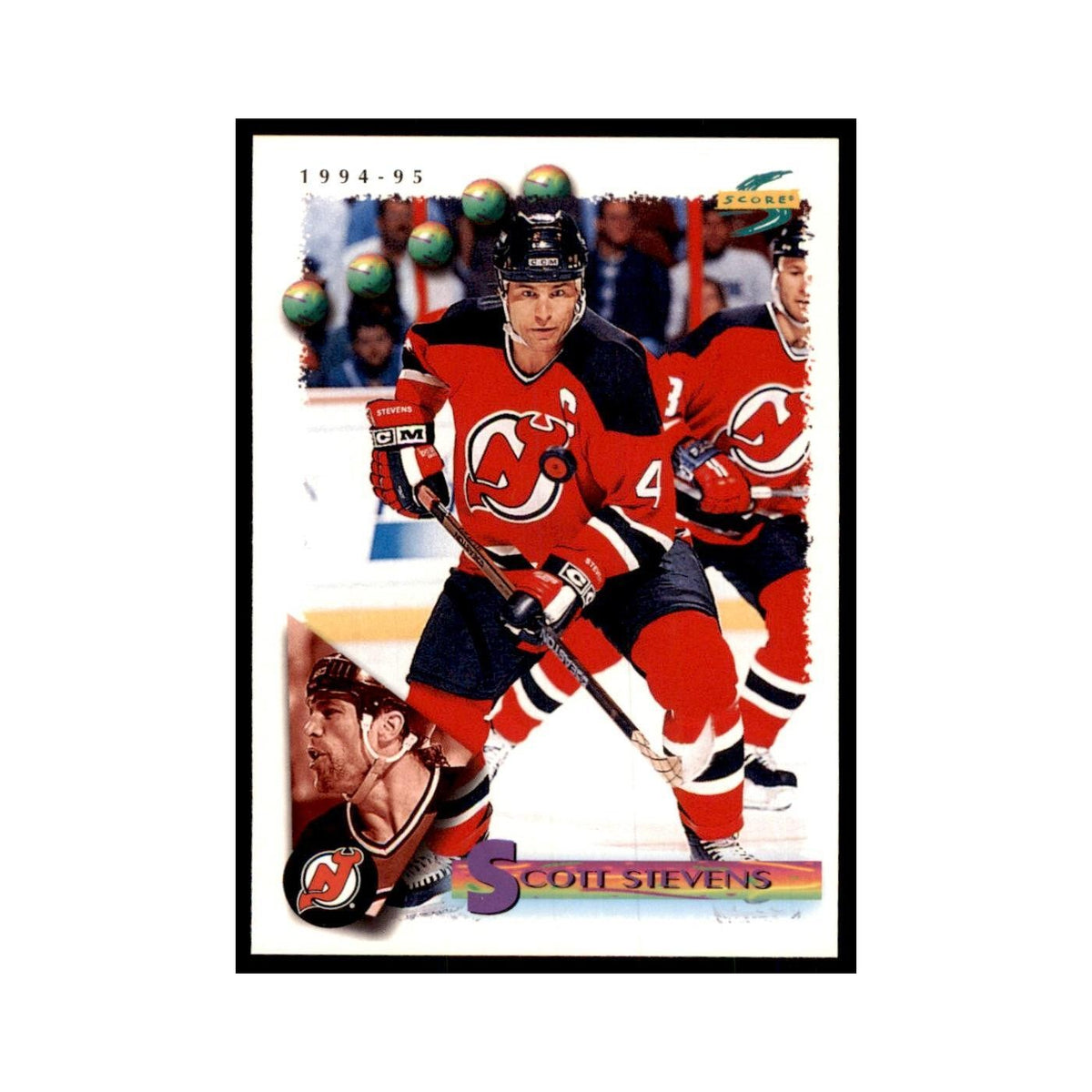 Scott Stevens 1994 Score #193 Hockey Cards Hockey Card NM