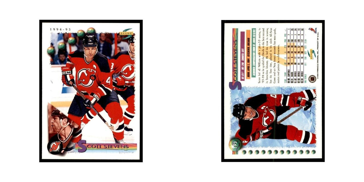 Scott Stevens 1994 Score #193 Hockey Cards Hockey Card NM