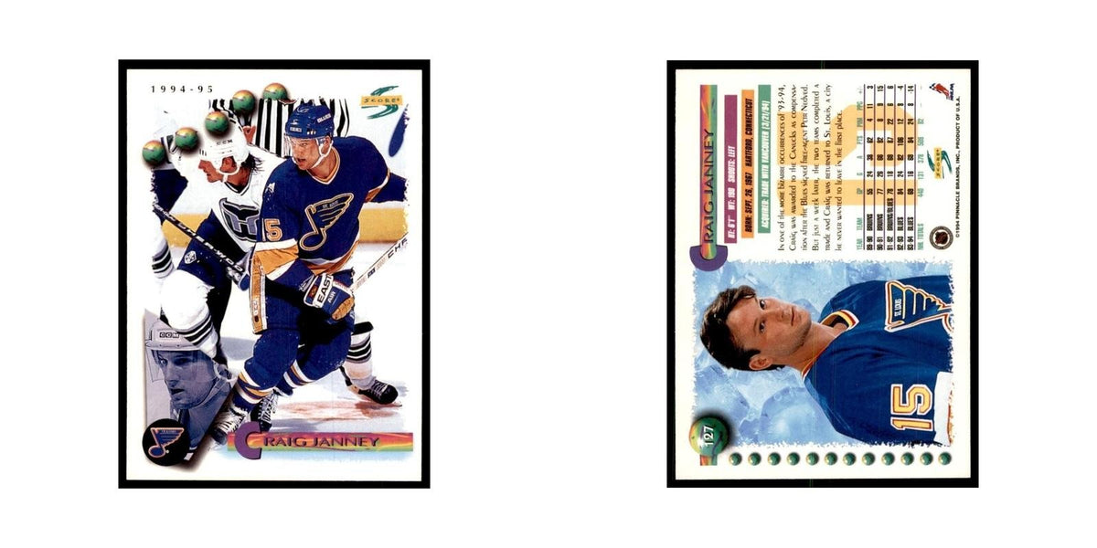 Craig Janney 1994 Score #127 Hockey Cards Hockey Card NM