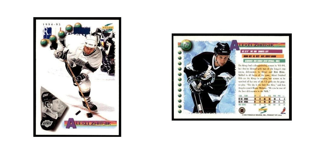 Alexei Zhitnik 1994 Score #171 Hockey Cards Hockey Card NM