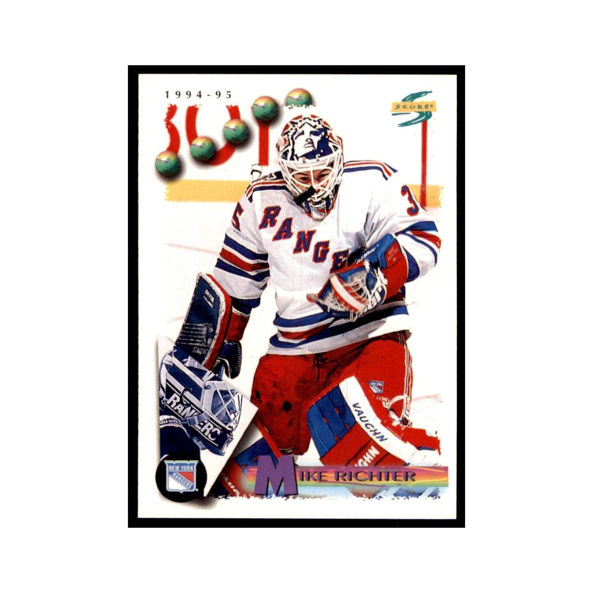 Mike Richter 1994 Score #130 Hockey Cards Hockey Card NM