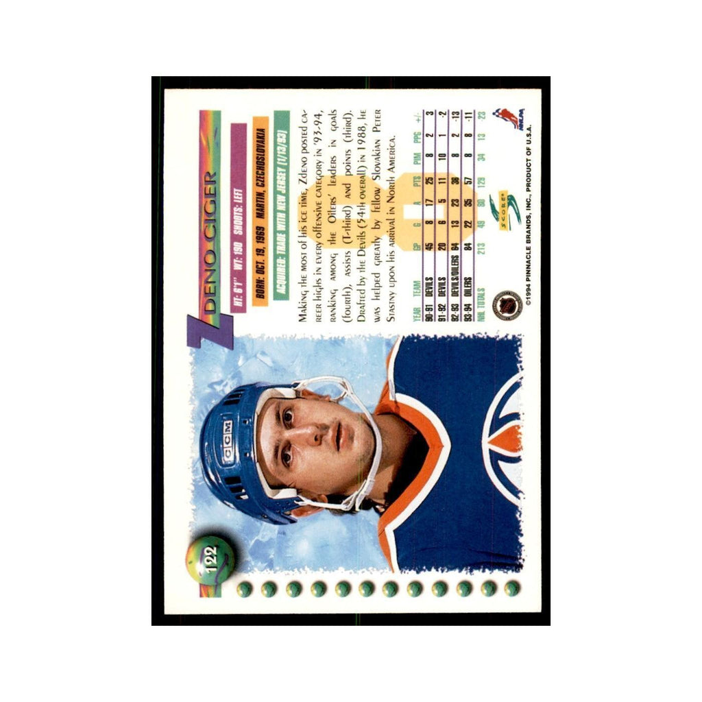 Zdeno Ciger 1994 Score #122 Hockey Cards Hockey Card NM