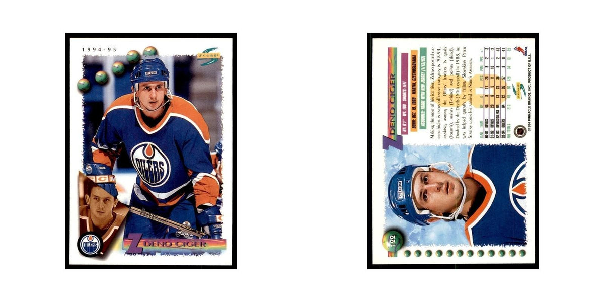 Zdeno Ciger 1994 Score #122 Hockey Cards Hockey Card NM