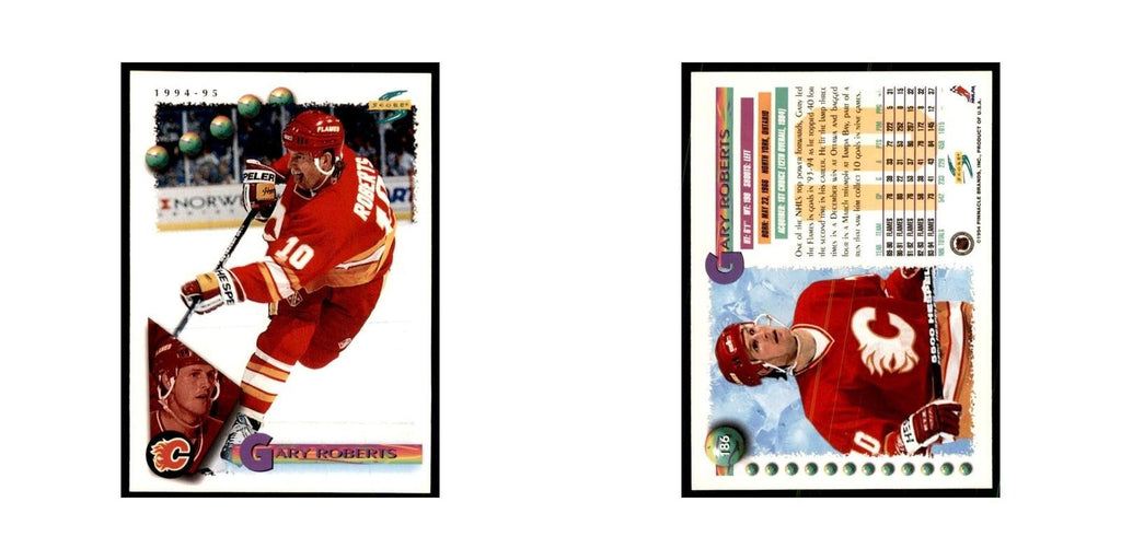 Gary Roberts 1994 Score #186 Hockey Cards Hockey Card NM