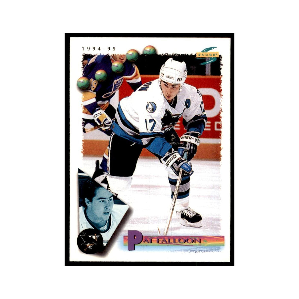 Pat Falloon 1994 Score #152 Hockey Cards Hockey Card NM