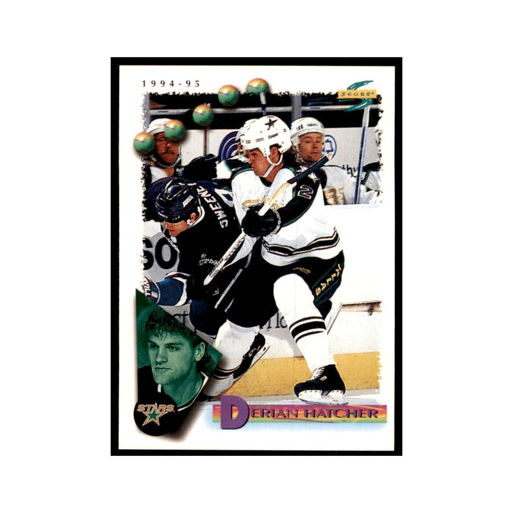 Derian Hatcher 1994 Score #148 Hockey Cards Hockey Card NM
