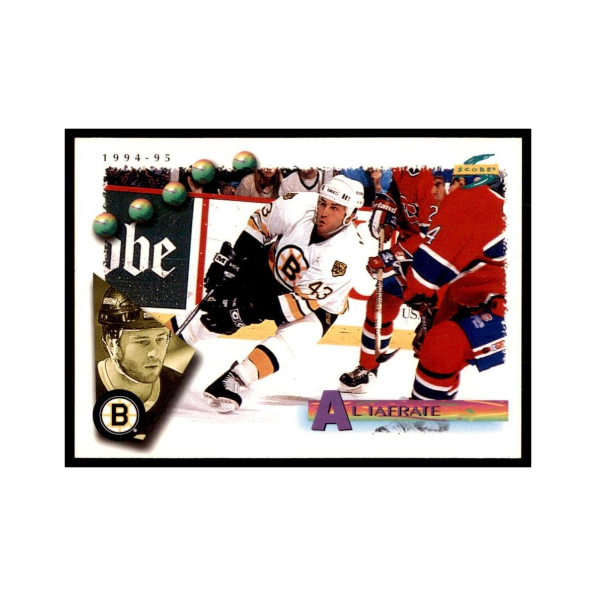 Al Iafrate 1994 Score #168 Hockey Cards Hockey Card NM