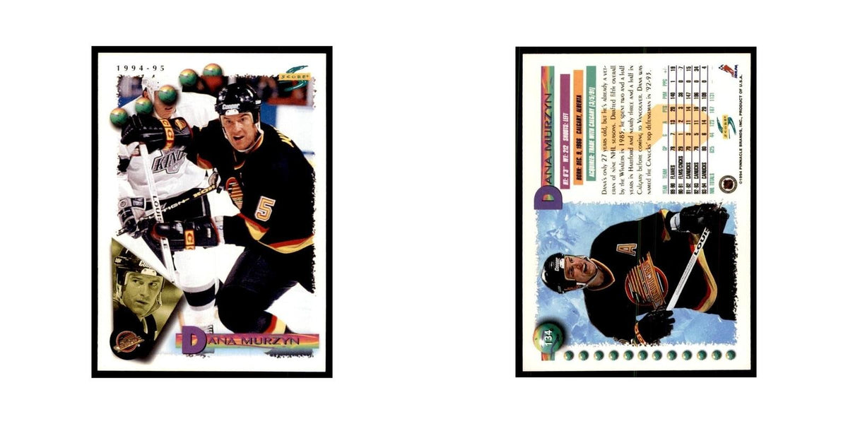 Dana Murzyn 1994 Score #134 Hockey Cards Hockey Card NM