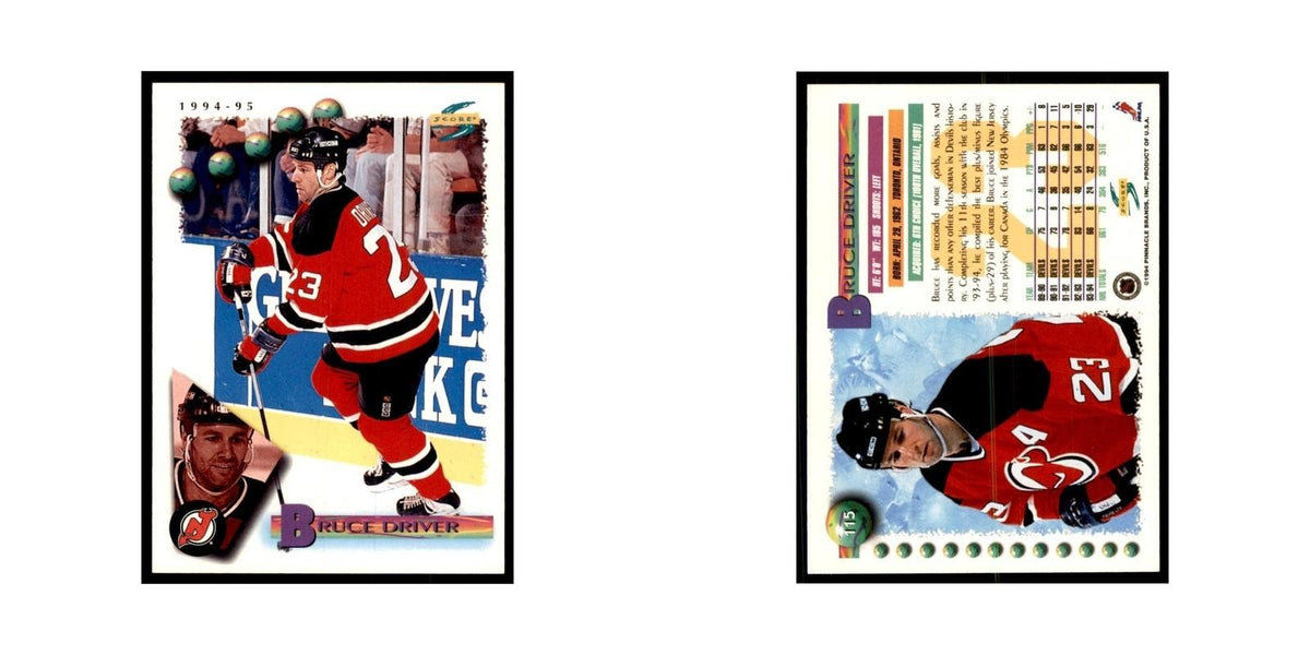 Bruce Driver 1994 Score #115 Hockey Cards Hockey Card NM