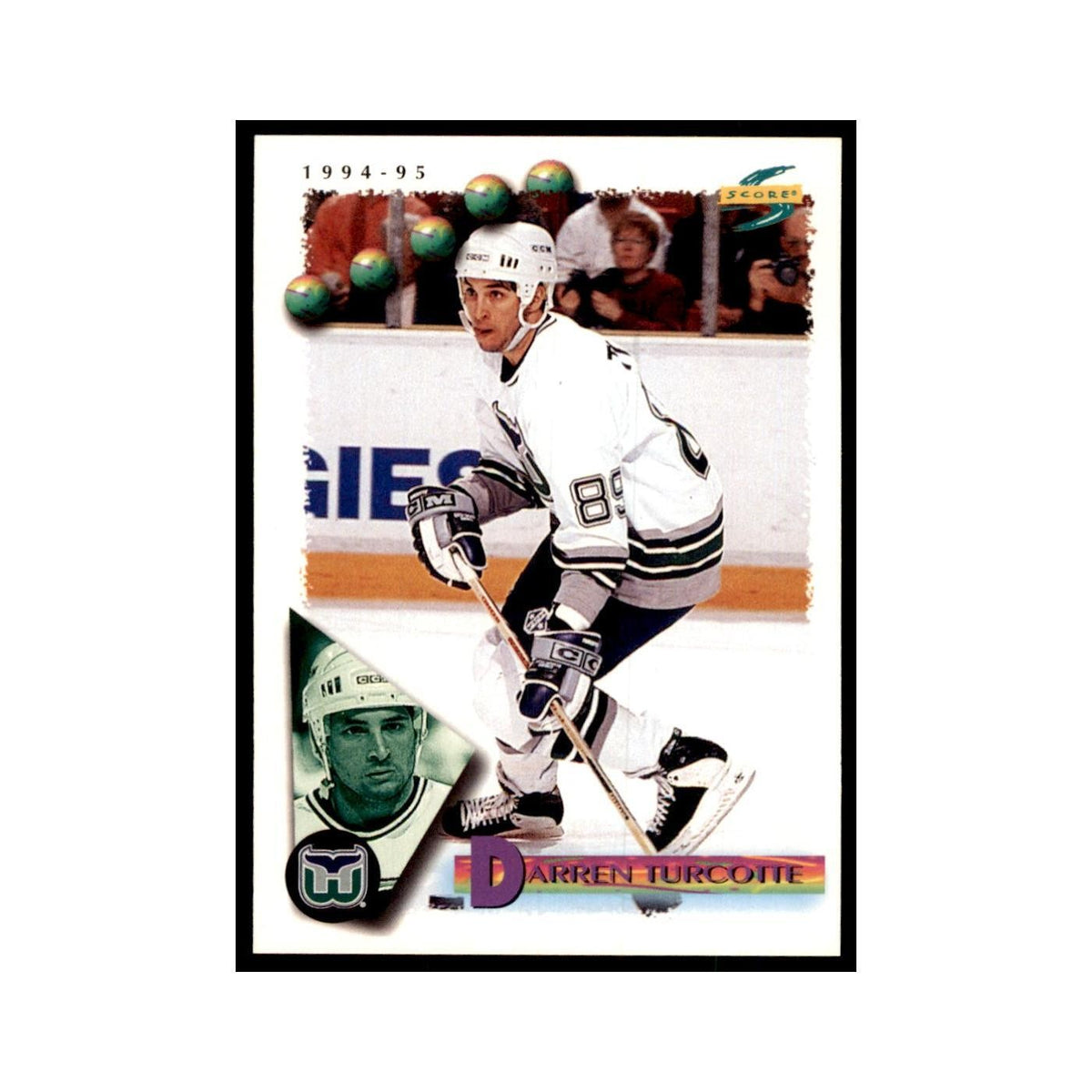 Darren Turcotte 1994 Score #169 Hockey Cards Hockey Card NM