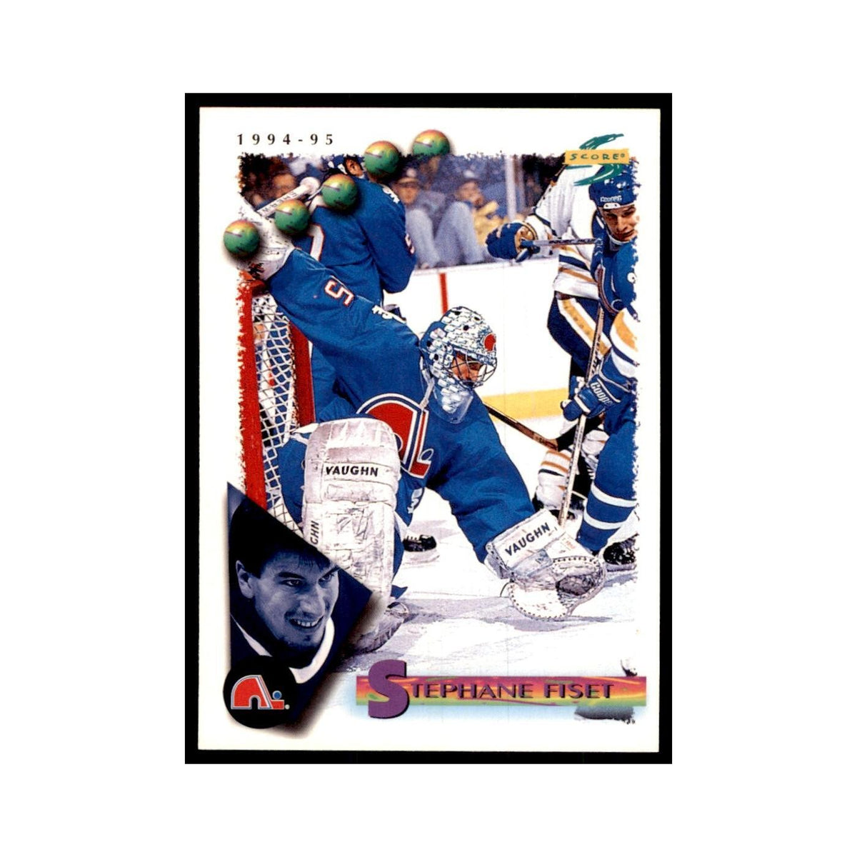 Stephane Fiset 1994 Score #126 Hockey Cards Hockey Card NM