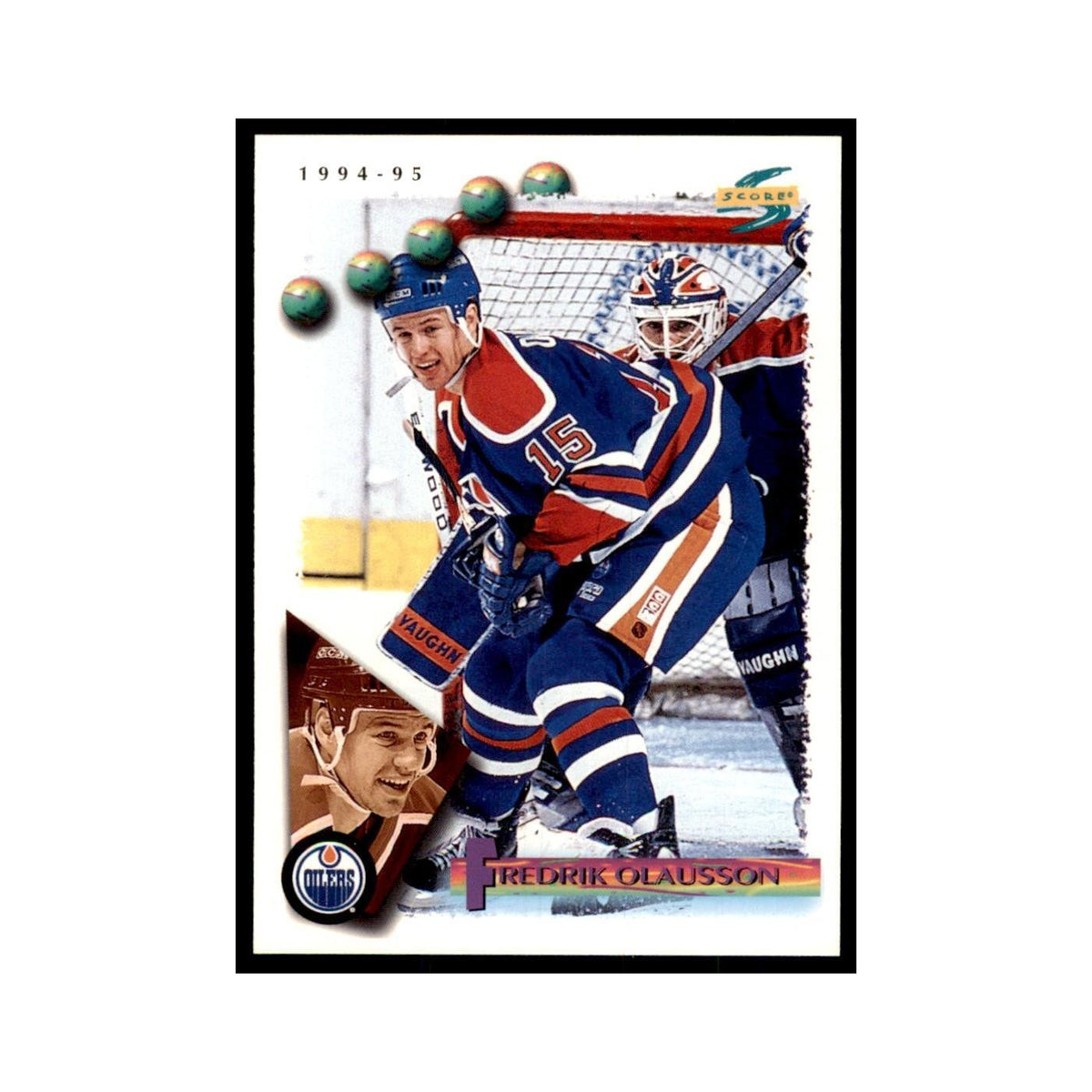 Fredrik Olausson 1994 Score #147 Hockey Cards Hockey Card NM