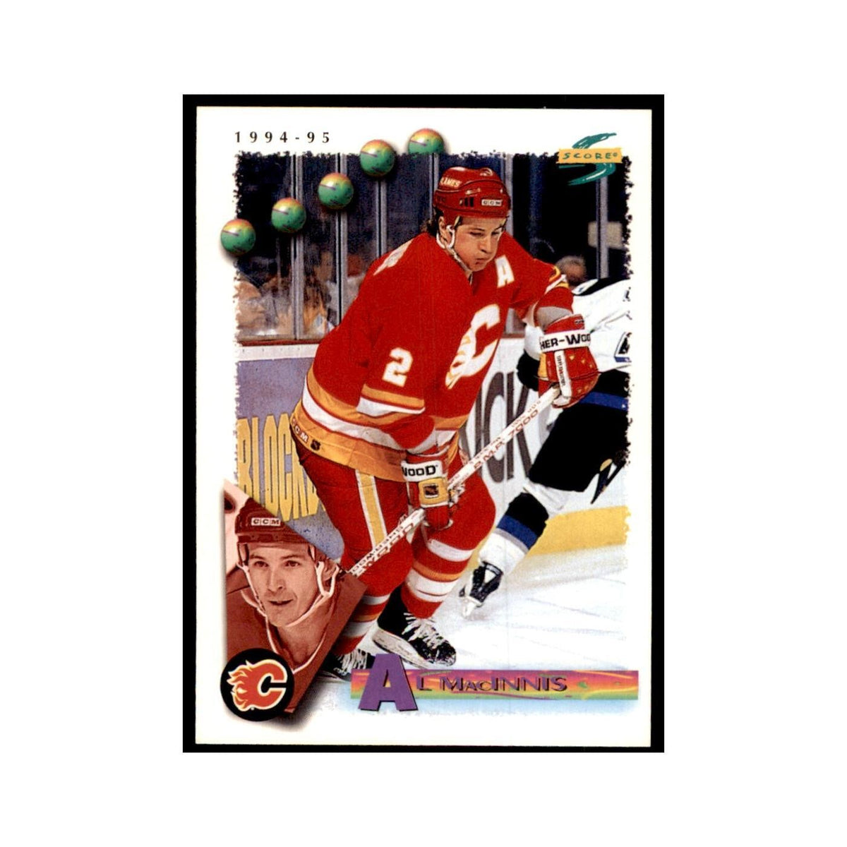 Al MacInnis 1994 Score #120 Hockey Cards Hockey Card NM