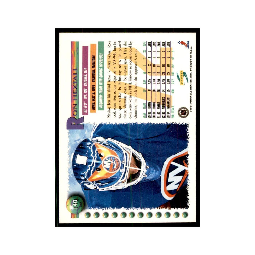 Ron Hextall 1994 Score #140 Hockey Cards Hockey Card NM