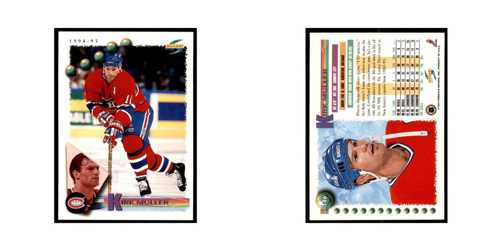 Kirk Muller 1994 Score #146 Hockey Cards Hockey Card NM