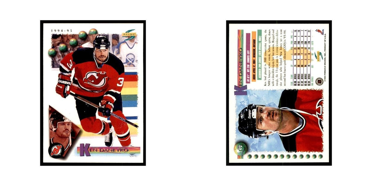 Ken Daneyko 1994 Score #142 Hockey Cards Hockey Card NM