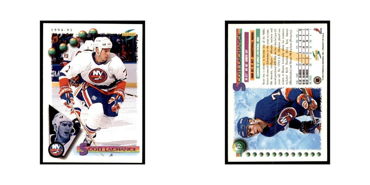Scott Lachance 1994 Score #195 Hockey Cards Hockey Card NM