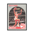 Spud Webb 1990 NBA Hoops #35 Atlanta Hawks Basketball Card NM