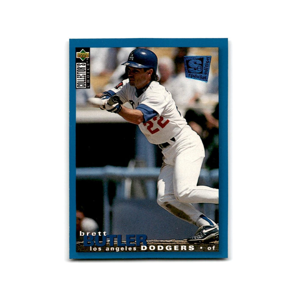 Brett Butler 1995 Collector's Choice SE #87 Los Angeles Dodgers Baseball Card NM