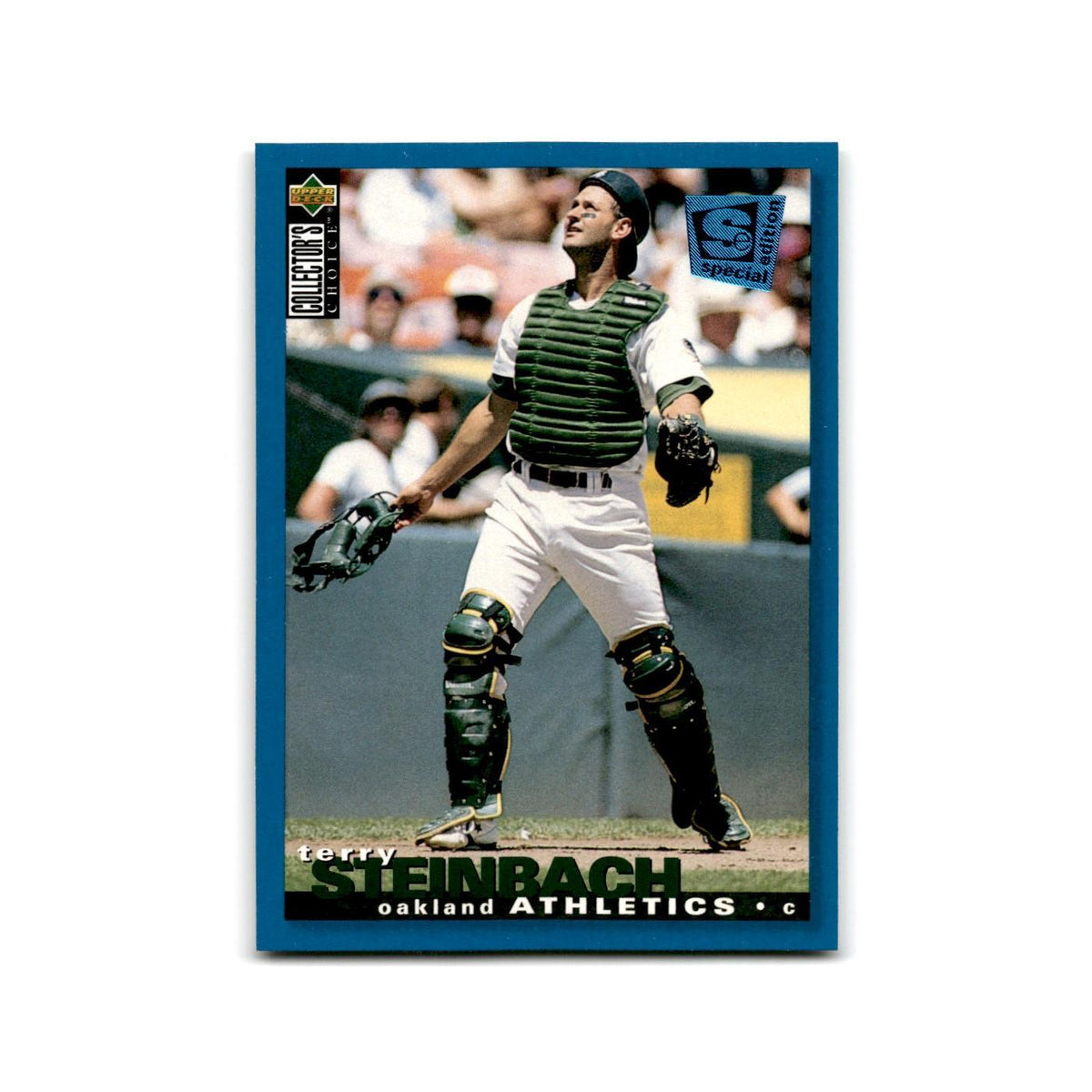 Terry Steinbach 1995 Collector's Choice SE #49 Oakland Athletics NM