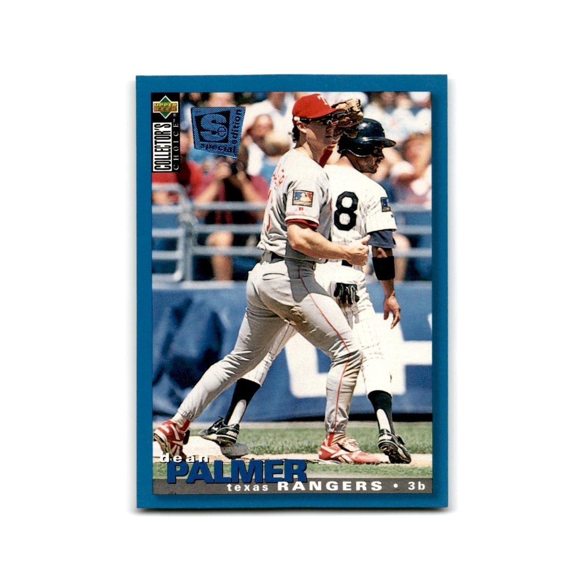 Dean Palmer 1995 Collector's Choice SE #187 Texas Rangers Baseball Card NM