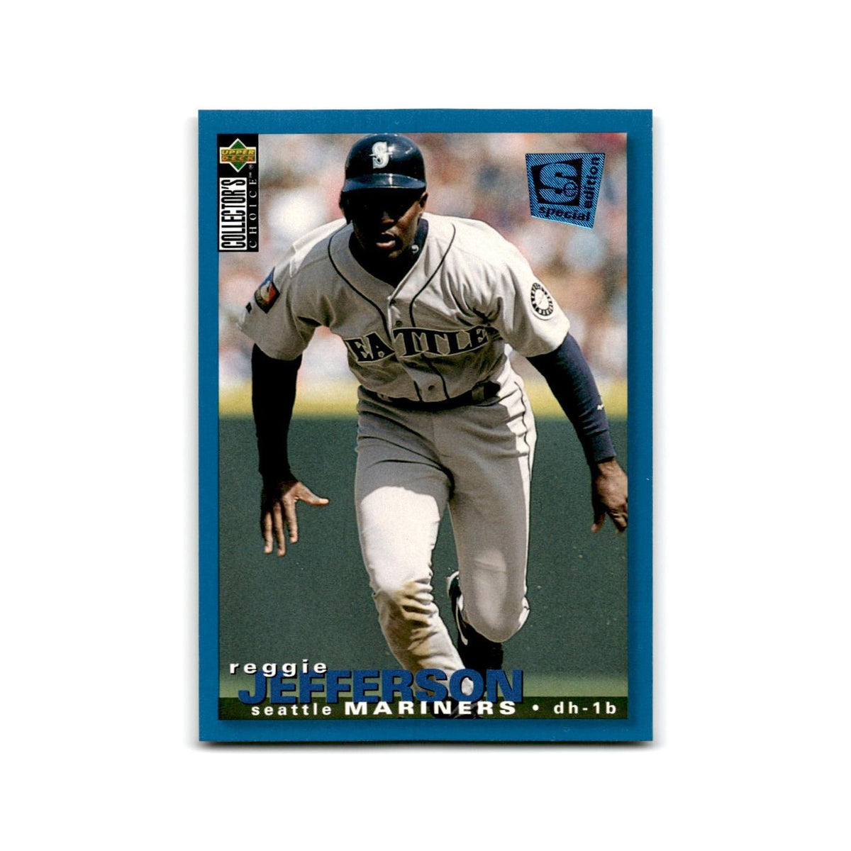 Reggie Jefferson 1995 Collector's Choice SE #128 Seattle Mariners NM