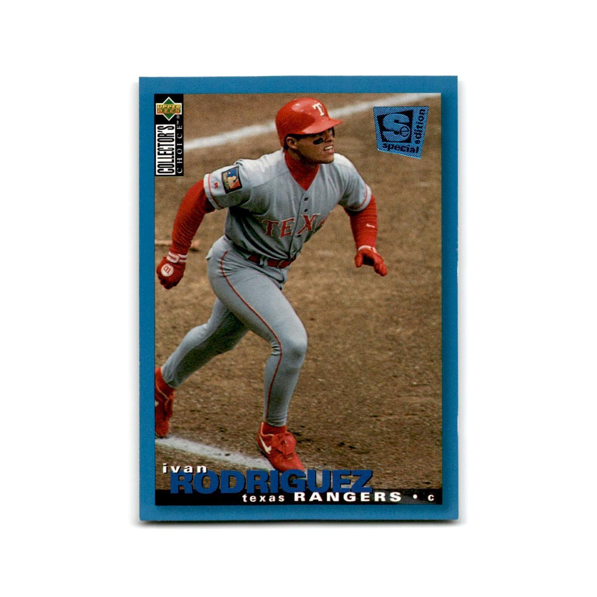 Ivan Rodriguez 1995 Collector's Choice SE #188 Texas Rangers Baseball Card NM
