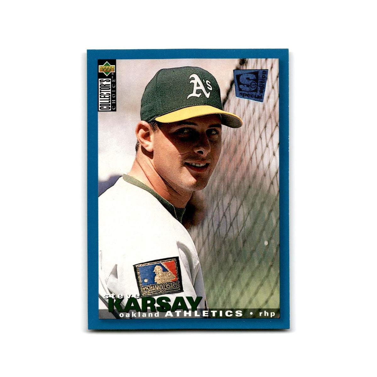 Steve Karsay 1995 Collector's Choice SE #47 Oakland Athletics Baseball Card NM