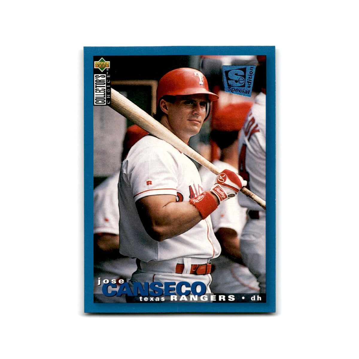Jose Canseco 1995 Collector's Choice SE #185 Texas Rangers Baseball Card NM