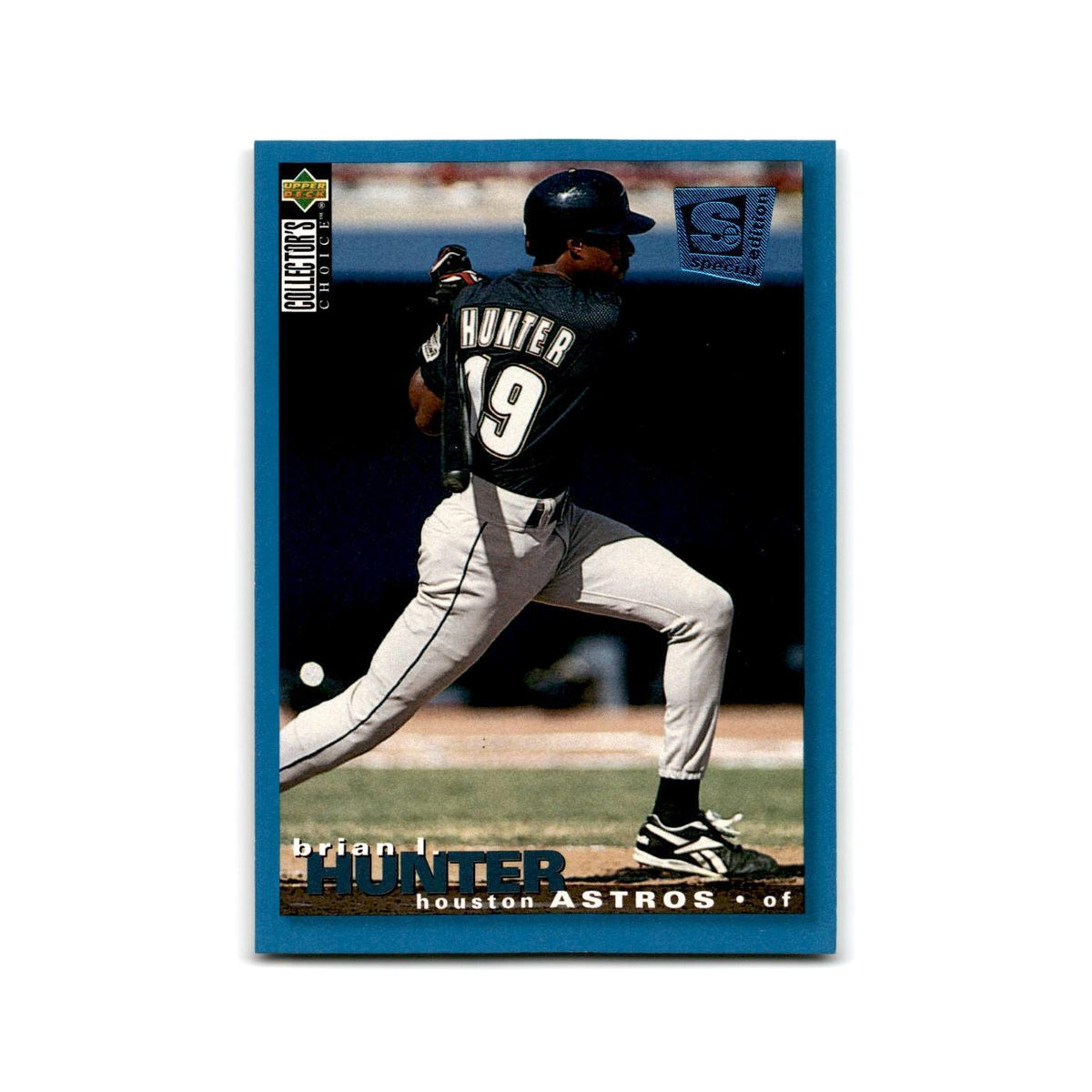 Brian L. Hunter 1995 Collector's Choice SE #43 Houston Astros Baseball Card NM
