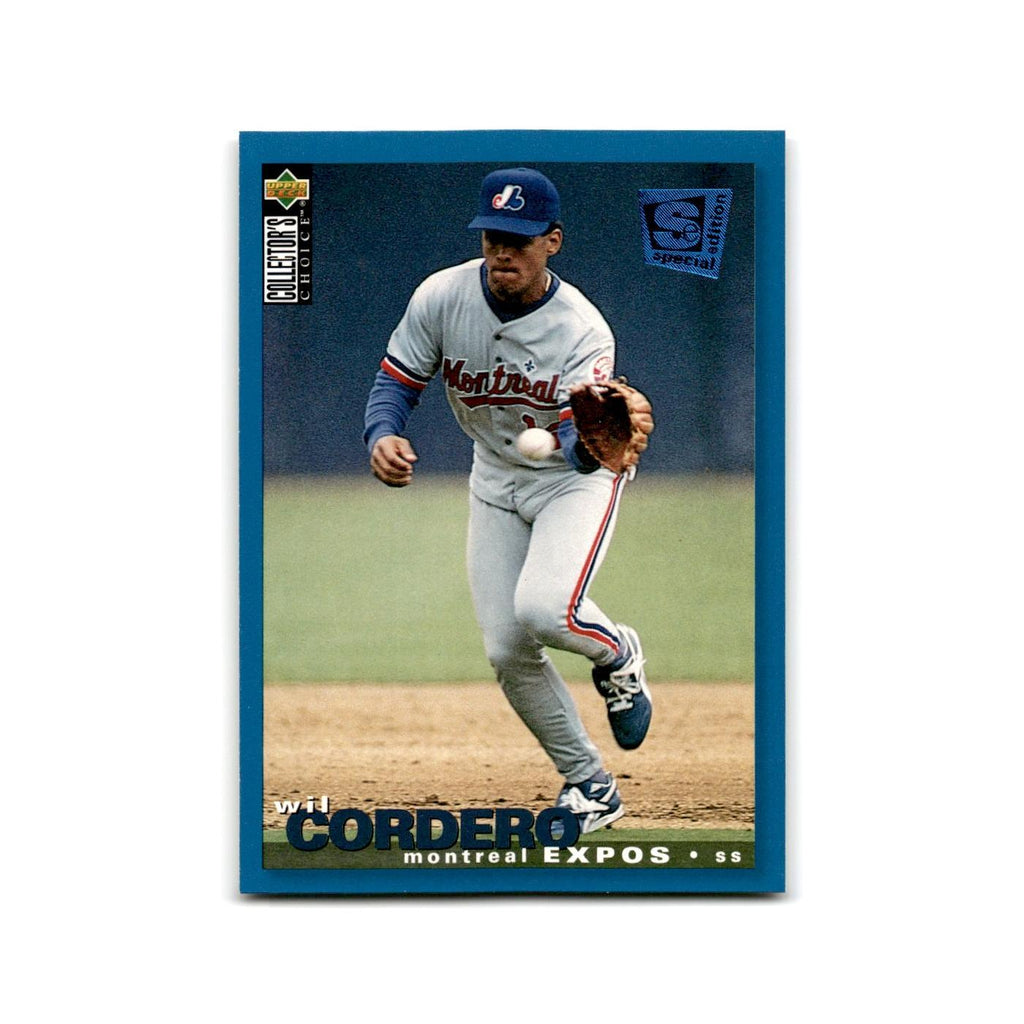 Wil Cordero 1995 Collector's Choice SE #97 Montreal Expos Baseball Card NM