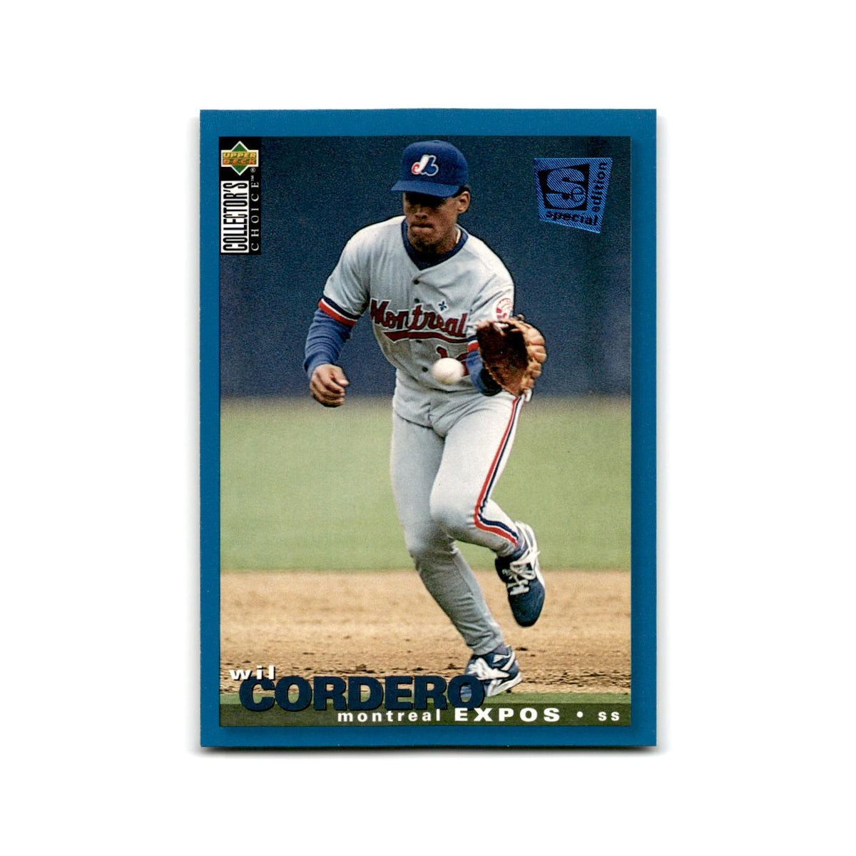 Wil Cordero 1995 Collector's Choice SE #97 Montreal Expos Baseball Card NM