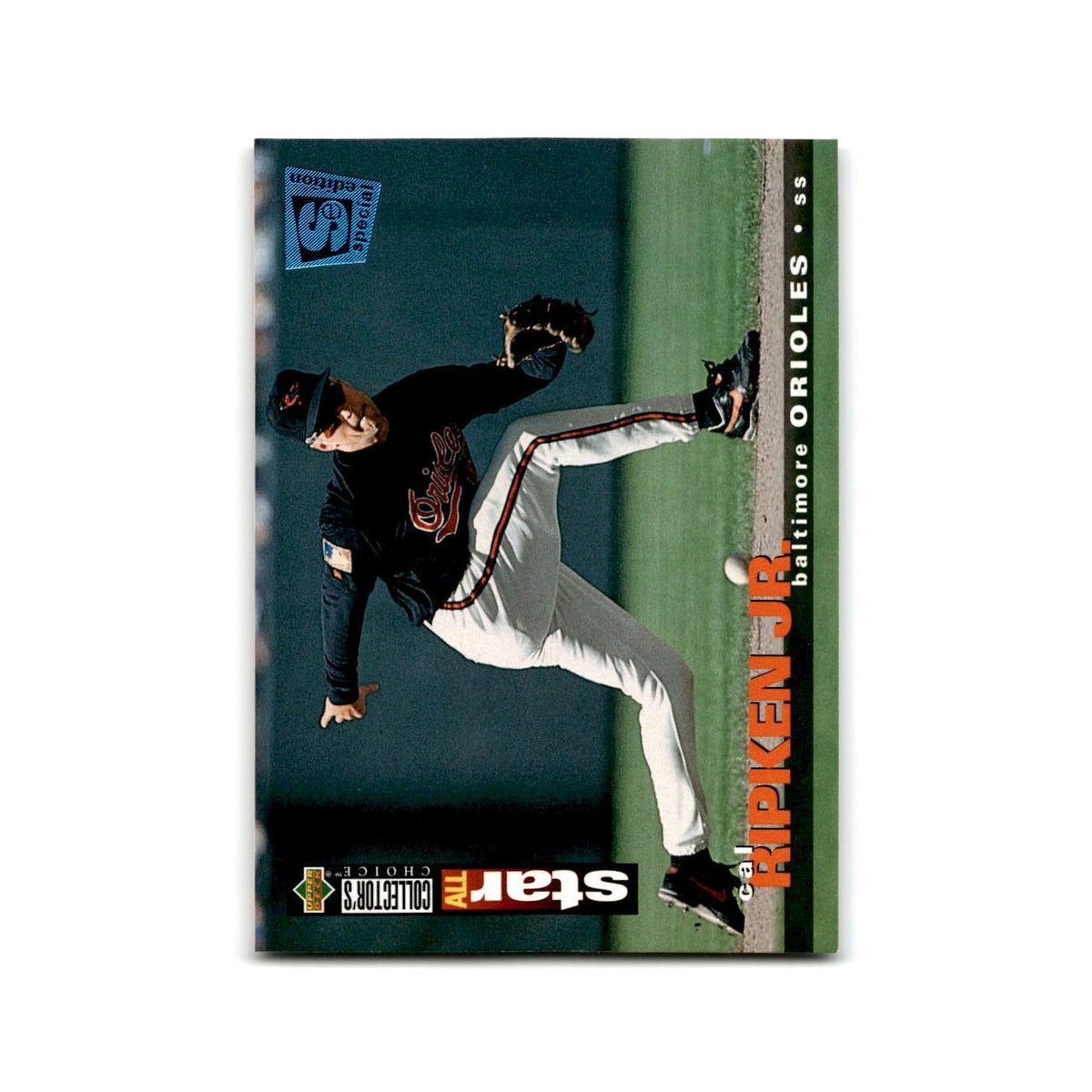Cal Ripekn Jr 1995 Collector's Choice SE #155 Baltimore Orioles Baseball Card NM