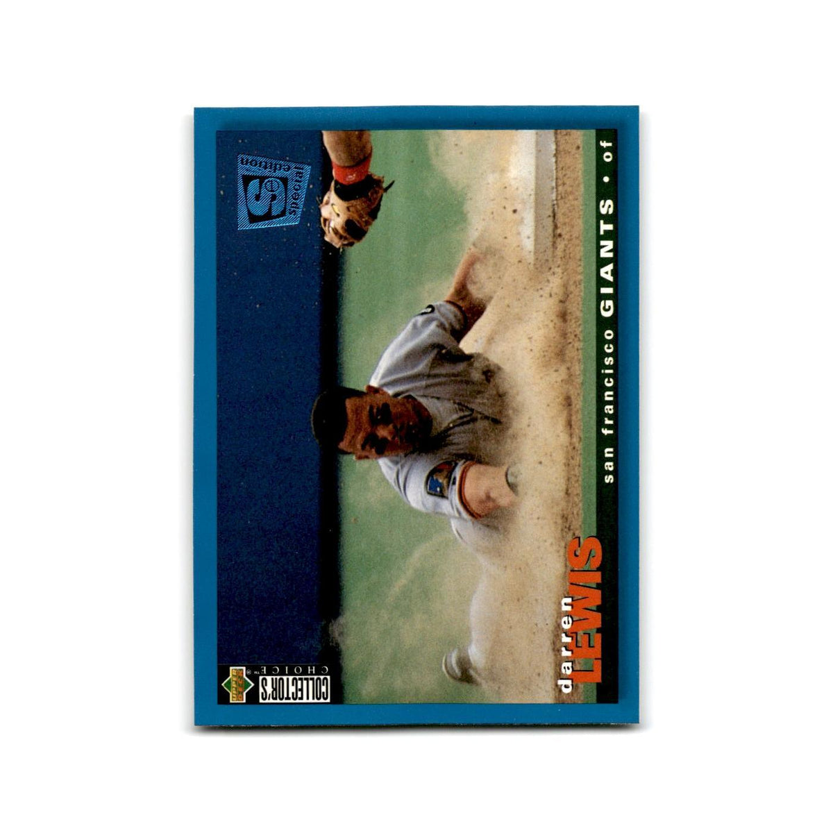 Darren Lewis 1995 Collector's Choice SE #106 San Francisco Giants NM