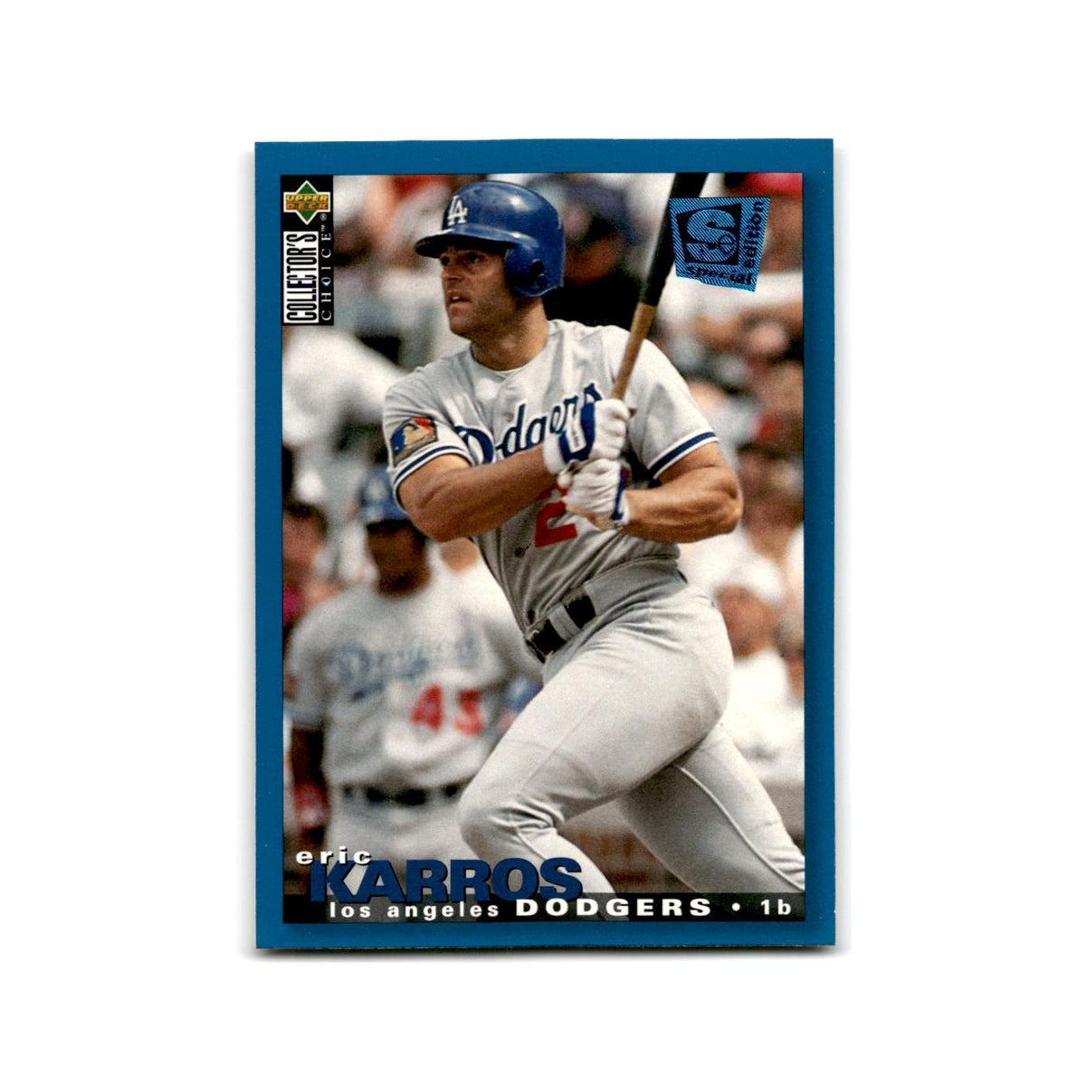 Eric Karros 1995 Collector's Choice SE #92 Los Angeles Dodgers Baseball Card NM