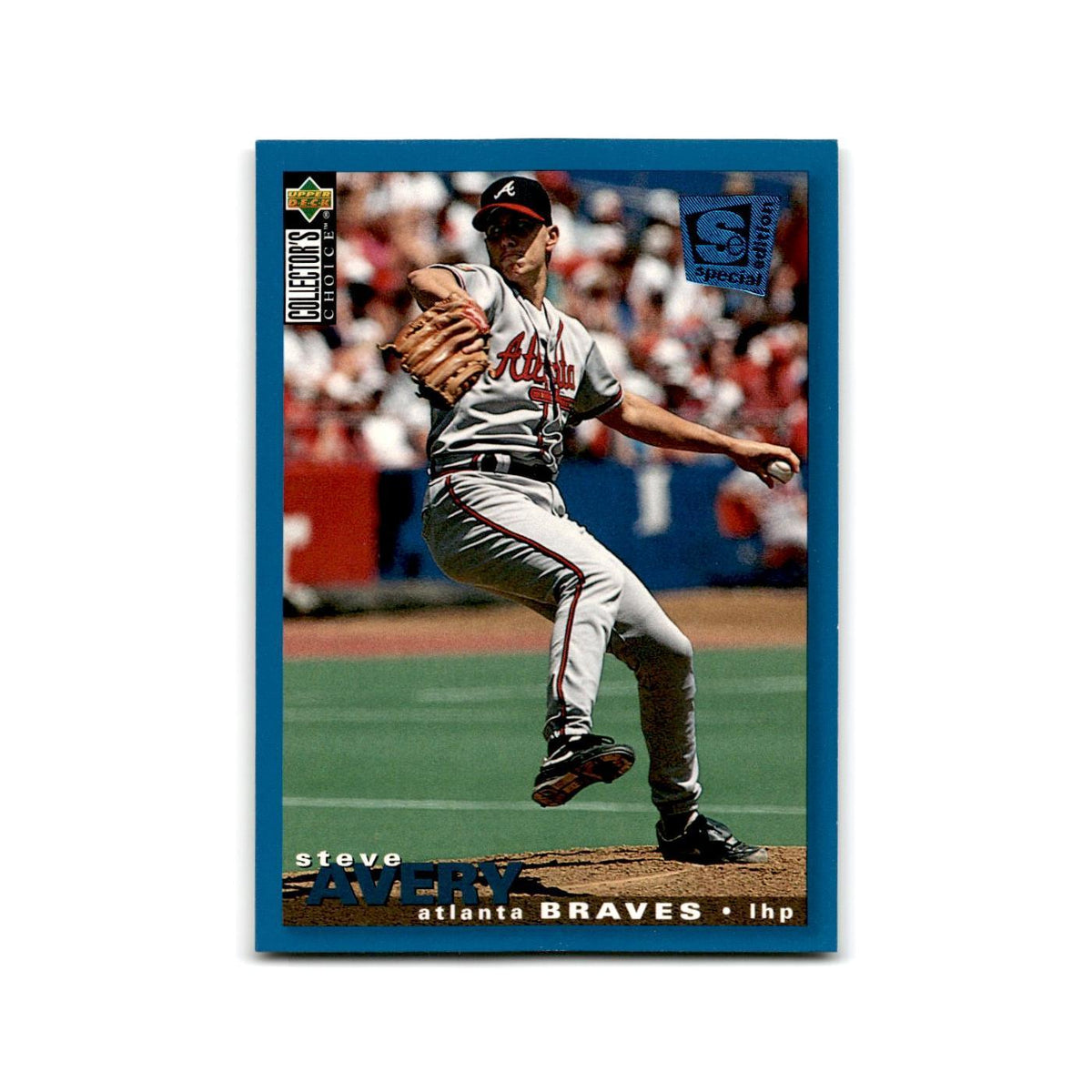 Steve Avery 1995 Collector's Choice SE #66 Atlanta Braves Baseball Card NM