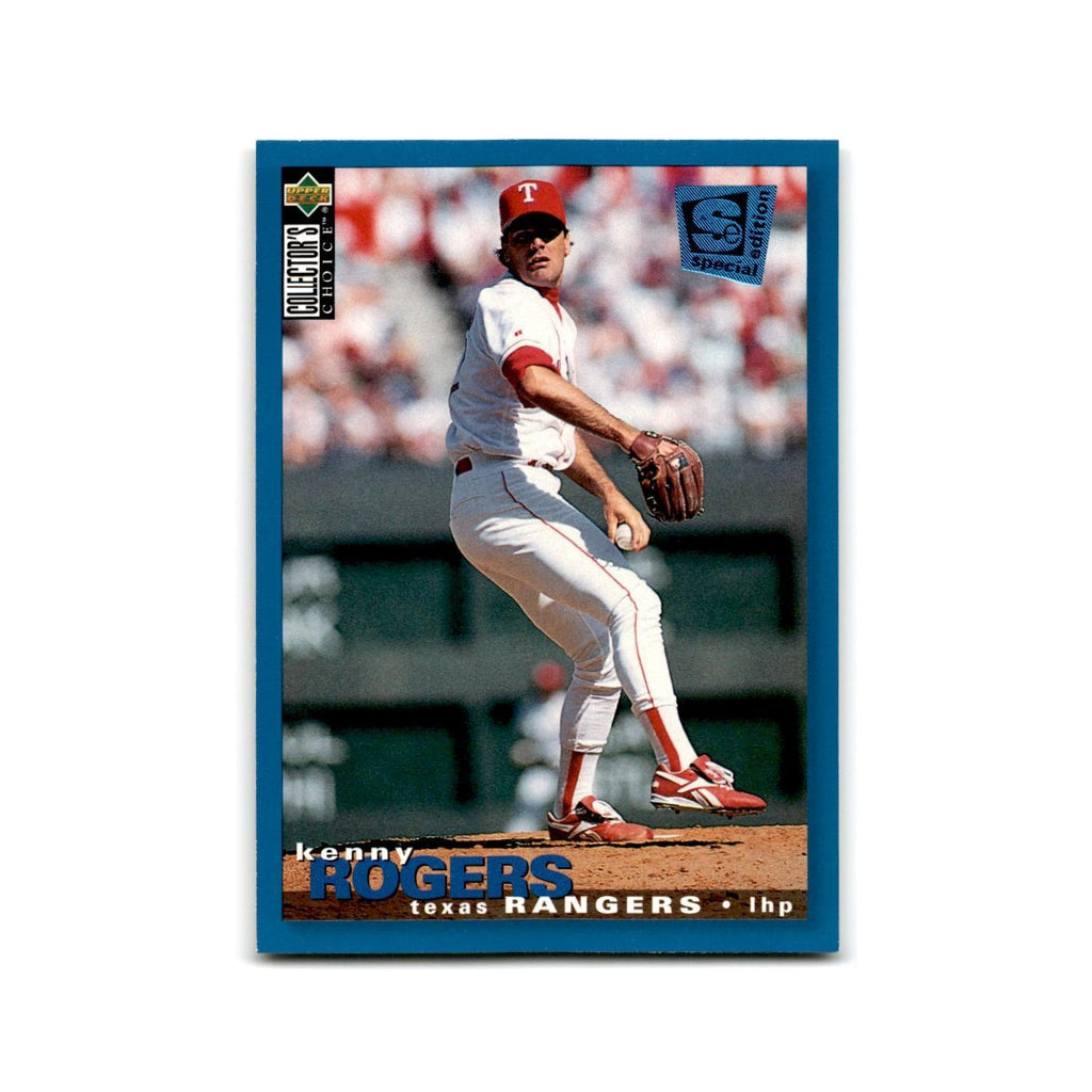 Kenny Rogers 1995 Collector's Choice SE #183 Texas Rangers Baseball Card NM