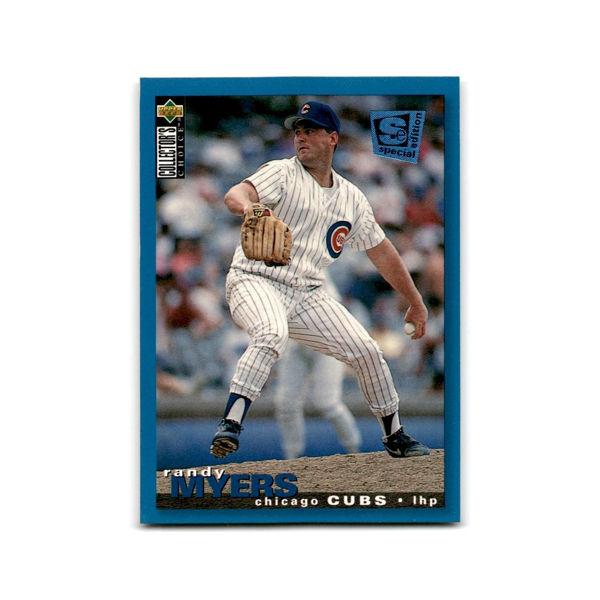 Randy Myers 1995 Collector's Choice SE #81 Chicago Cubs Baseball Card NM