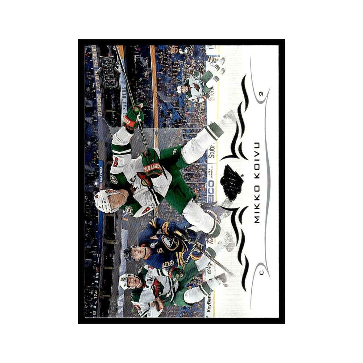 Mikko Koivu 2018 Upper Deck #91 Minnesota Wild Hockey Card NM