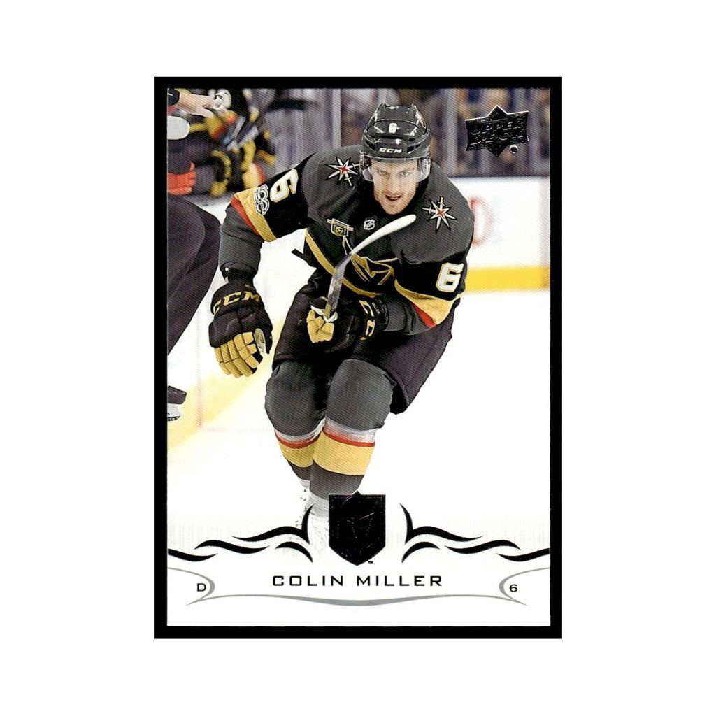 Colin Miller 2018 Upper Deck #182 Vegas Golden Knights Hockey Card NM