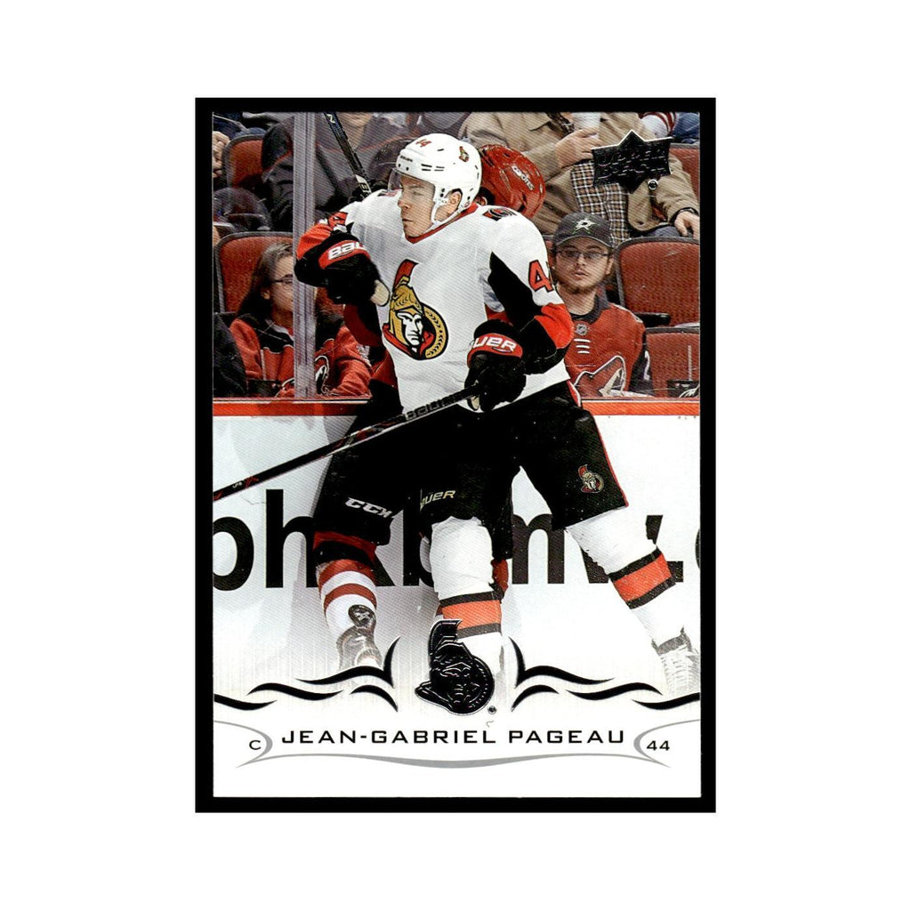 Jean-Gabriel Pageau 2018 Upper Deck #128 Ottawa Senators Hockey Card NM