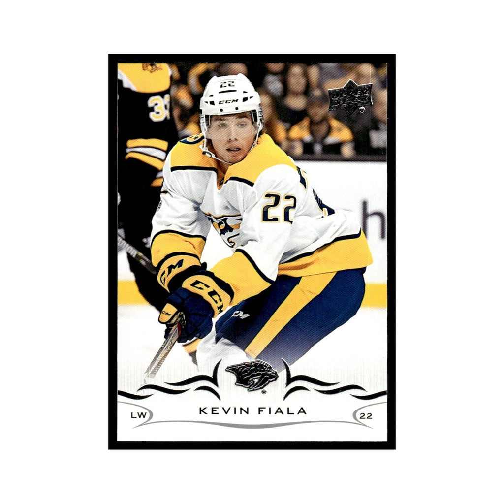 Kevin Fiala 2018 Upper Deck #105 Nashville Predators Hockey Card NM