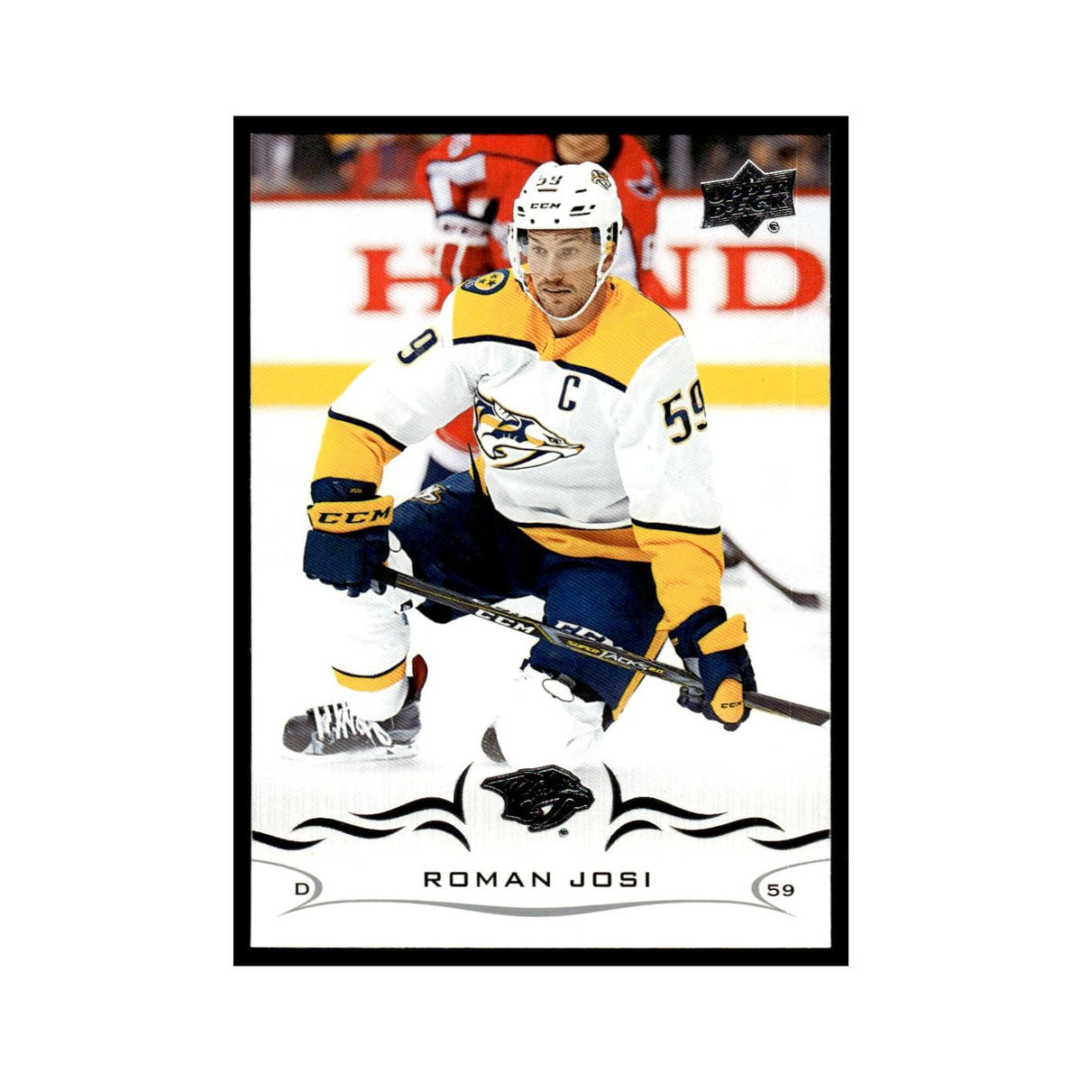 Roman Josi 2018 Upper Deck #104 Nashville Predators Hockey Card NM