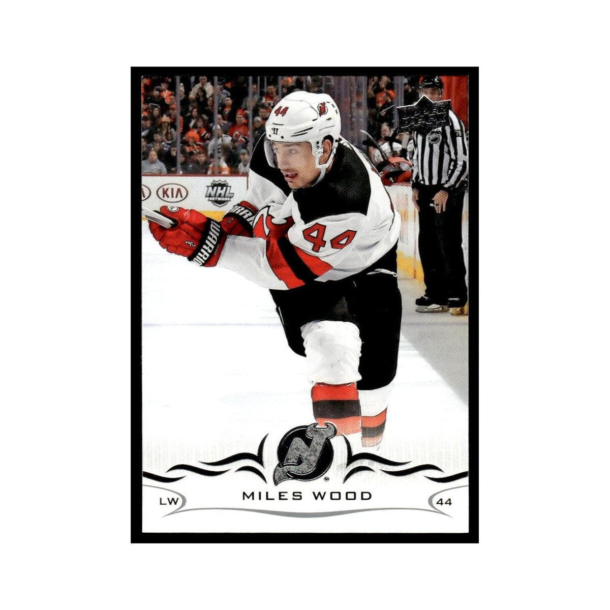Miles Wood 2018 Upper Deck #111 New Jersey Devils Hockey Card NM
