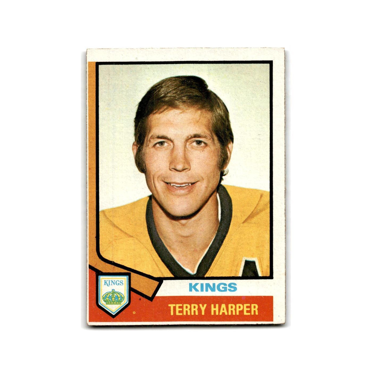 1974 Topps Terry Harper Los Angeles Kings #55