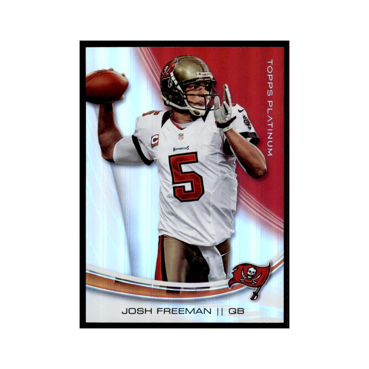 2013 Topps Platinum Josh Freeman Football Cards #75